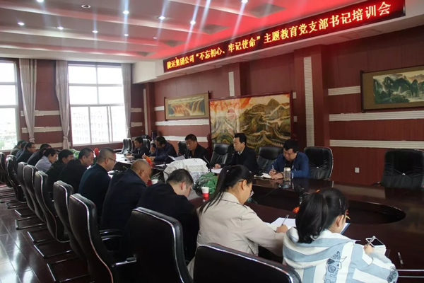 隴運(yùn)集團(tuán)公司召開“不忘初心、牢記使命”主題教育黨支部書記培訓(xùn)會(huì)
